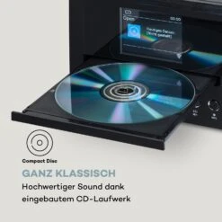 Connect System Stereoanlage 40 Watt Max. Internet/DAB+/ FM Radio CD-Player -Haushaltsgeräte Förderung 10039895 de 0011 logo