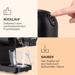 Bella Elegance Saftpresse 200 W 400 Ml BPA-frei -Haushaltsgeräte Förderung 10039899 de 0006 logo