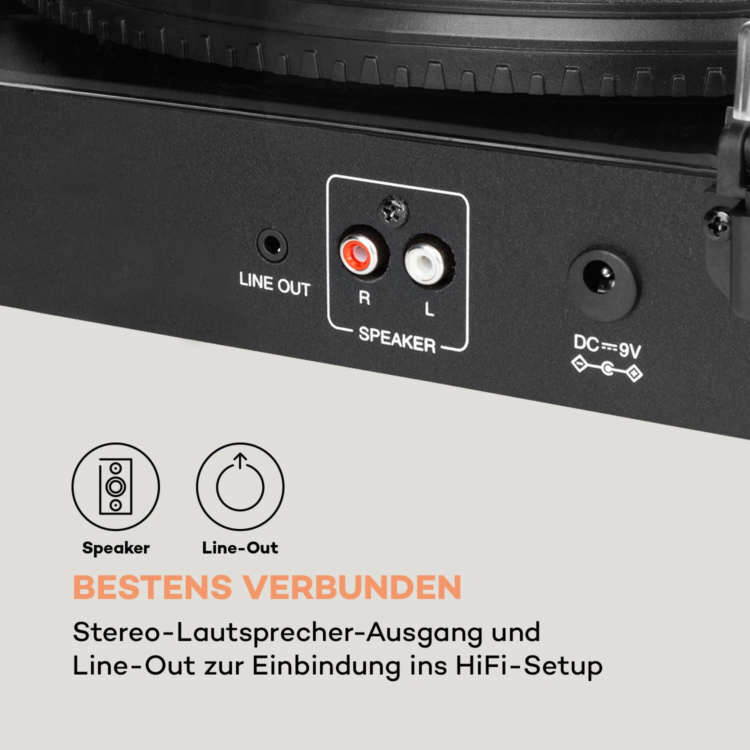 TT-Play SE Plattenspieler Staubschutz Bluetooth 33/45/78 U/min Pitch 11 TT-Play SE Plattenspieler Staubschutz Bluetooth 33/45/78 U/min Pitch - Image 9