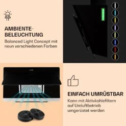 Aurora Eco 90 Dunstabzugshaube 550 M³/h 90cm Kopffrei Ambientelicht -Haushaltsgeräte Förderung 10039929 de 0004 logo