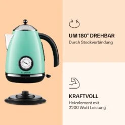 Aquavita Chalet Wasserkocher 1,7 Liter 2200 Watt Temperaturanzeige Edelstahl 12 Aquavita Chalet Wasserkocher 1,7 Liter 2200 Watt Temperaturanzeige Edelstahl -Haushaltsgeräte Förderung 10040040 de 0003 logo