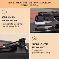 TT-Play Prime Plattenspieler Stereo Riemenantrieb 33 1/3 & 45 U/min -Haushaltsgeräte Förderung 10040094 de 0005 usp