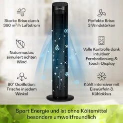 Mistral 5-in-1 Luftkühler Ventilator Ionisator 360 M³/h Fernbedienung -Haushaltsgeräte Förderung 10040151 de 0003 logo