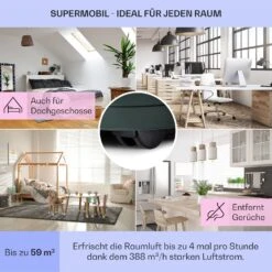 Kraftwerk Eco Smart 11 Klimaanlage 3-in-1 11500 BTU App Fernbedienung -Haushaltsgeräte Förderung 10040190 de 0005 logo