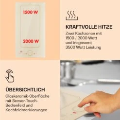 Victoria Domino Induktionskochfeld Einbau 3500W Flexzone Timer 12 Victoria Domino Induktionskochfeld Einbau 3500W Flexzone Timer -Haushaltsgeräte Förderung 10040200 de 0004 logo