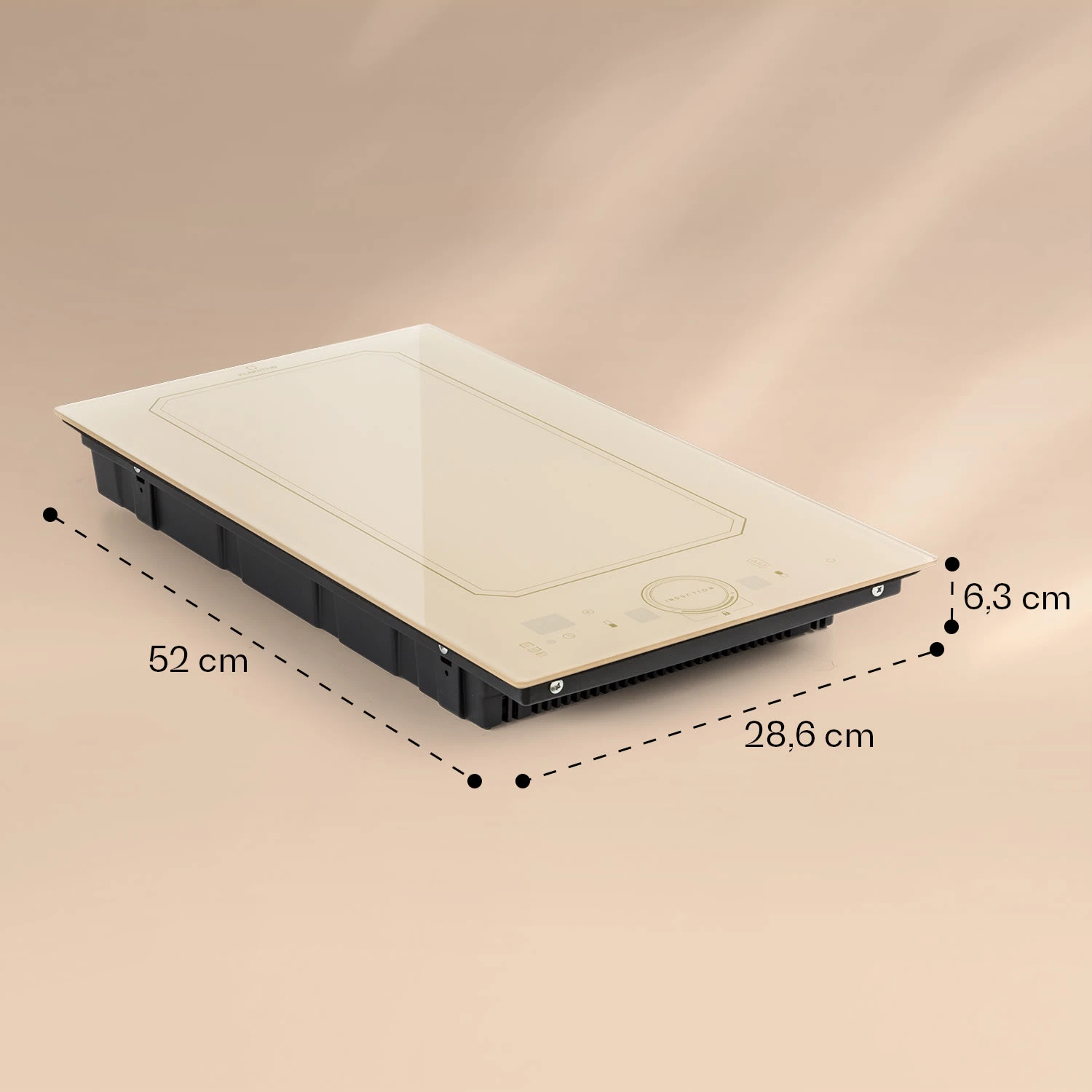 Victoria Domino Induktionskochfeld Einbau 3500W Flexzone Timer 9 Victoria Domino Induktionskochfeld Einbau 3500W Flexzone Timer - Image 7