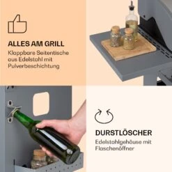 Lucifer 4 Gasgrill 4 X 3,6 KW Brenner 69x45cm Grill Edelstahl Mobil -Haushaltsgeräte Förderung 10040281 de 0005 logo