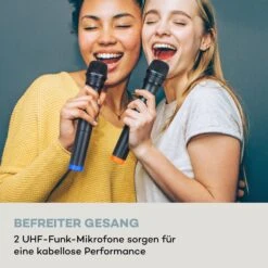 KTV M Karaoke-System 12,1" Touch-Display 2UHF Mic WiFi BT USB SD HDMI -Haushaltsgeräte Förderung 10040288 de 0005 logo