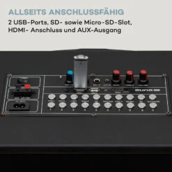 KTV M Karaoke-System 12,1" Touch-Display 2UHF Mic WiFi BT USB SD HDMI -Haushaltsgeräte Förderung 10040288 de 0006 logo