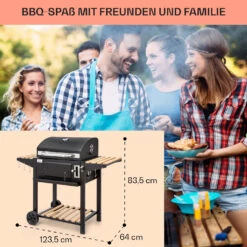 Aberdeen Single Holzkohlegrill -Haushaltsgeräte Förderung 10040292 de 0007 usp