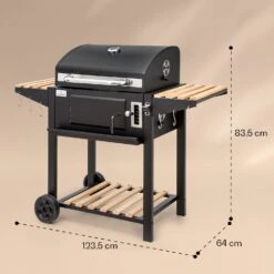 Aberdeen Single Holzkohlegrill -Haushaltsgeräte Förderung 10040292 yy 0011 dimensions