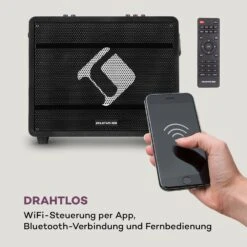 Pro Spin 8 Karaoke-System 12,1" Touchdisplay 2 Mic WiFi BT USB TF HDMI -Haushaltsgeräte Förderung 10040306 de 0005 logo