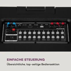 Pro Spin 8 Karaoke-System 12,1" Touchdisplay 2 Mic WiFi BT USB TF HDMI -Haushaltsgeräte Förderung 10040306 de 0009 logo