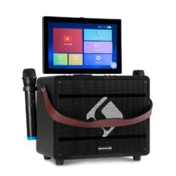 Pro Spin 8 Karaoke-System 12,1" Touchdisplay 2 Mic WiFi BT USB TF HDMI