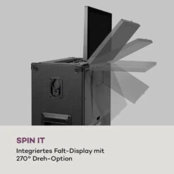 Pro Spin 10 Karaoke-System 14,1" Touch-Display 2xMic WiFi BT USB HDMI -Haushaltsgeräte Förderung 10040307 de 0003 logo