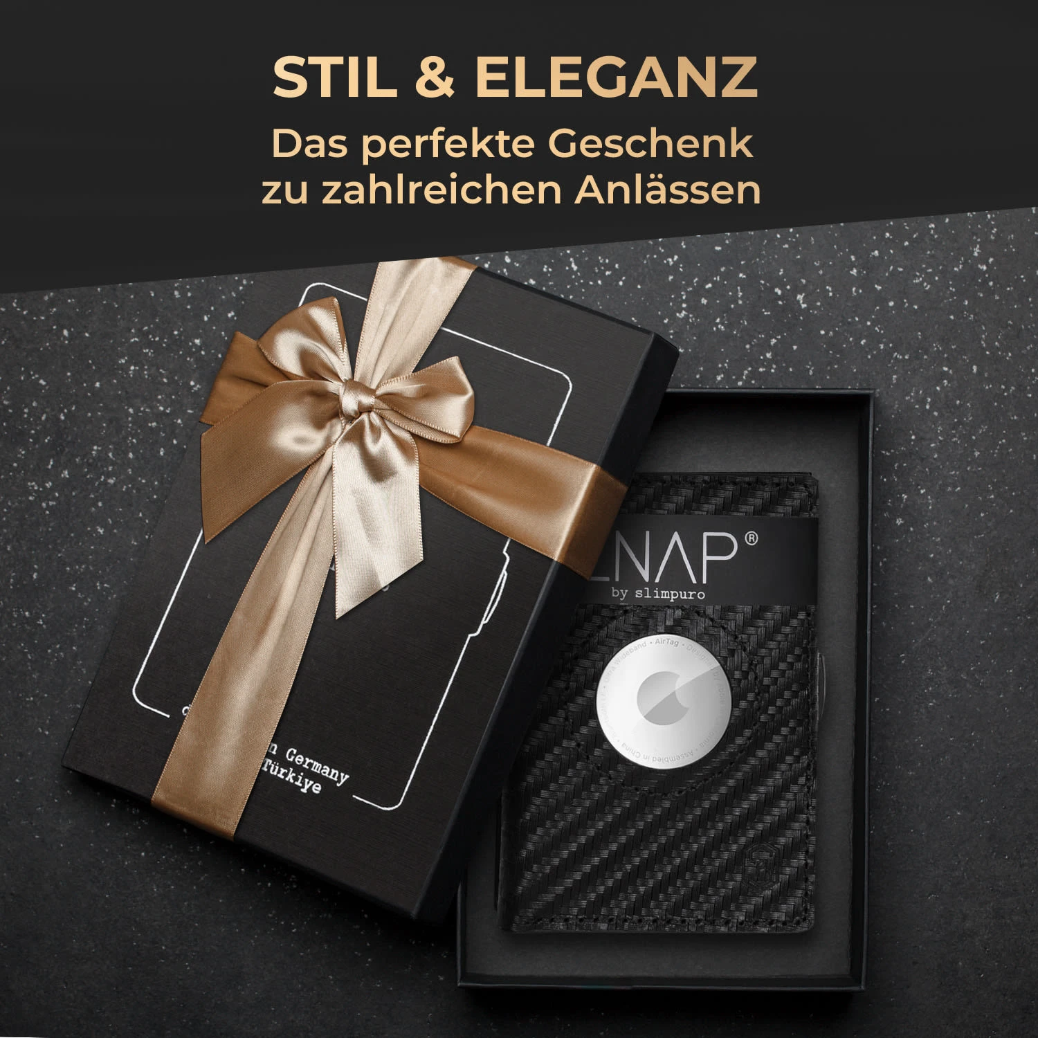 ZNAP Airtag Wallet 12 Karten Münzfach 9x1,8x6 Cm (BxHxT) RFID-Schutz 10 ZNAP Airtag Wallet 12 Karten Münzfach 9x1,8x6 Cm (BxHxT) RFID-Schutz - Image 8
