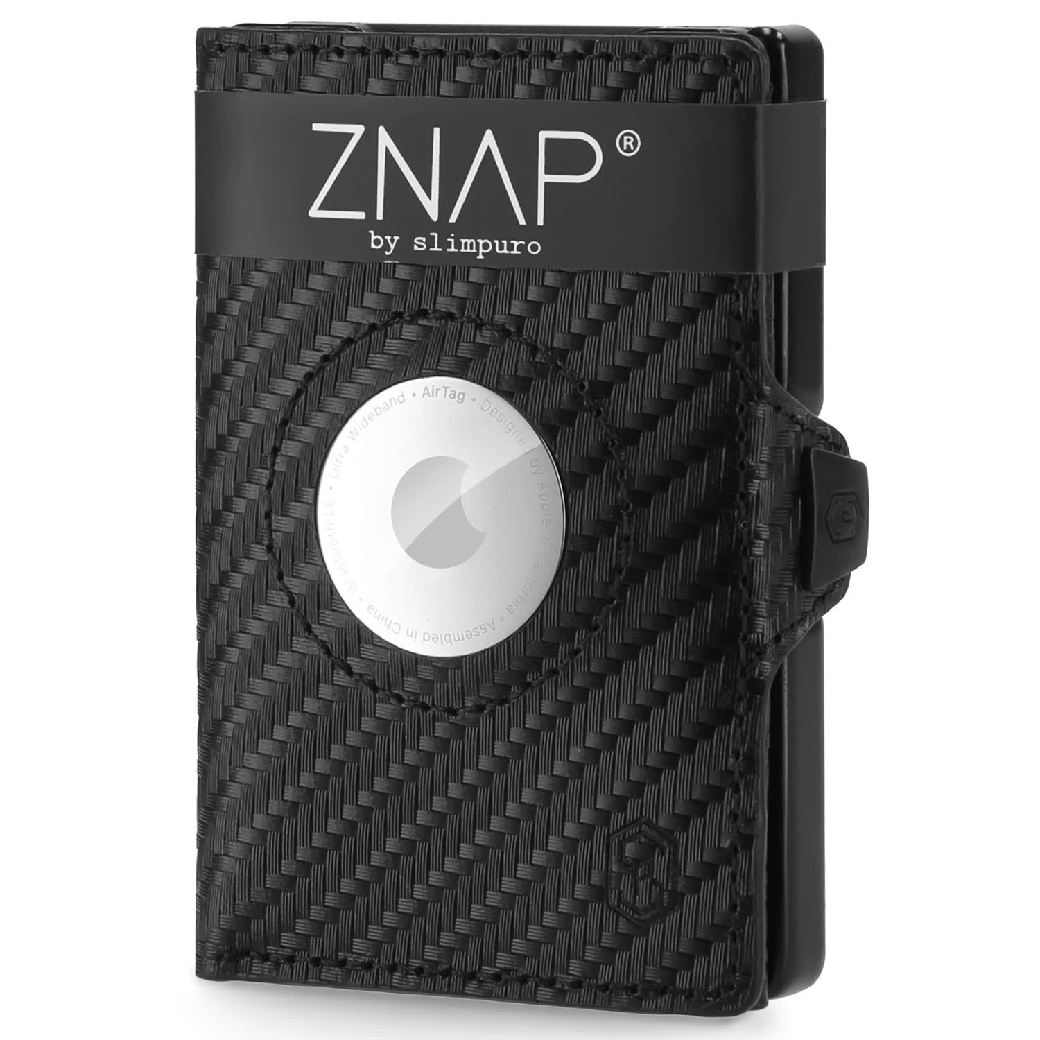 ZNAP Airtag Wallet 12 Karten Münzfach 9x1,8x6 Cm (BxHxT) RFID-Schutz 3 ZNAP Airtag Wallet 12 Karten Münzfach 9x1,8x6 Cm (BxHxT) RFID-Schutz