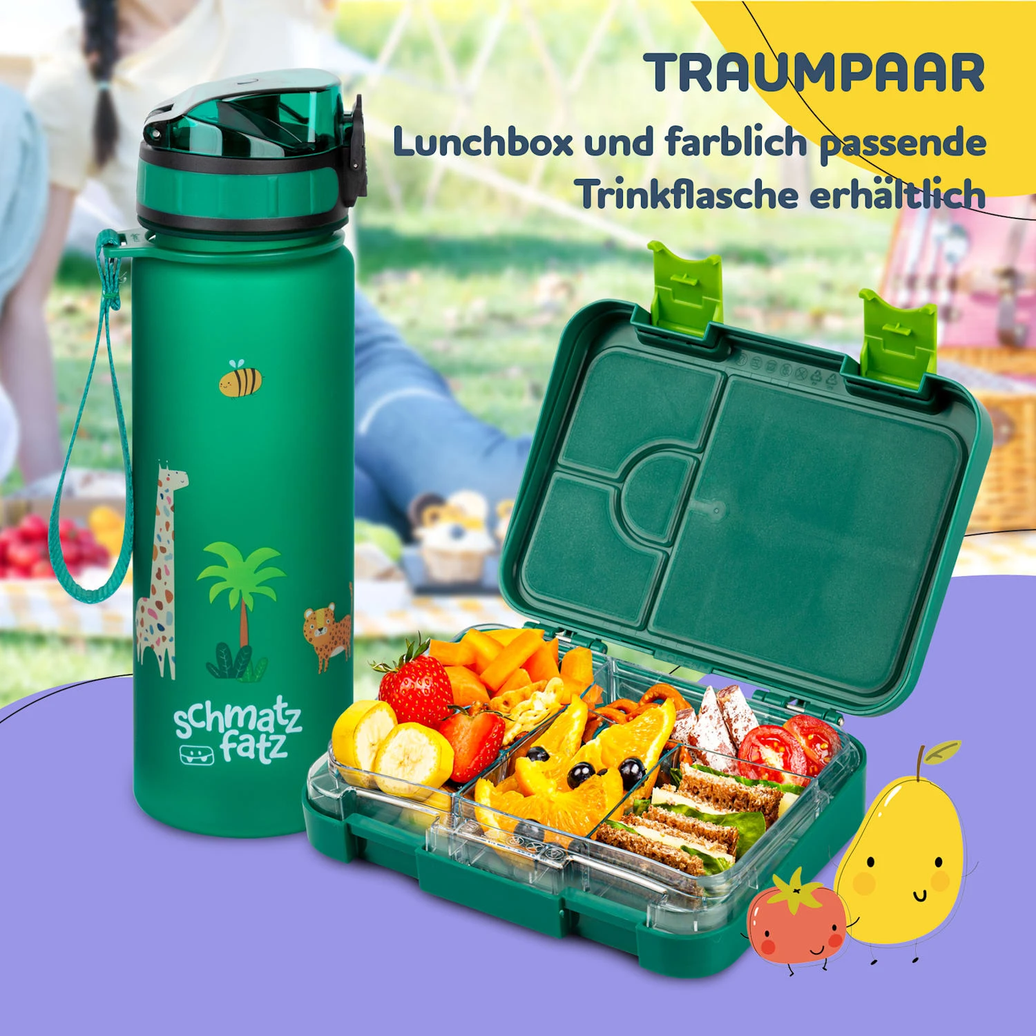 Junior Lunchbox 6 Fächer 21,3 X 15 X 4,5 Cm (BxHxT) BPA-frei 9 Junior Lunchbox 6 Fächer 21,3 X 15 X 4,5 Cm (BxHxT) BPA-frei - Image 7