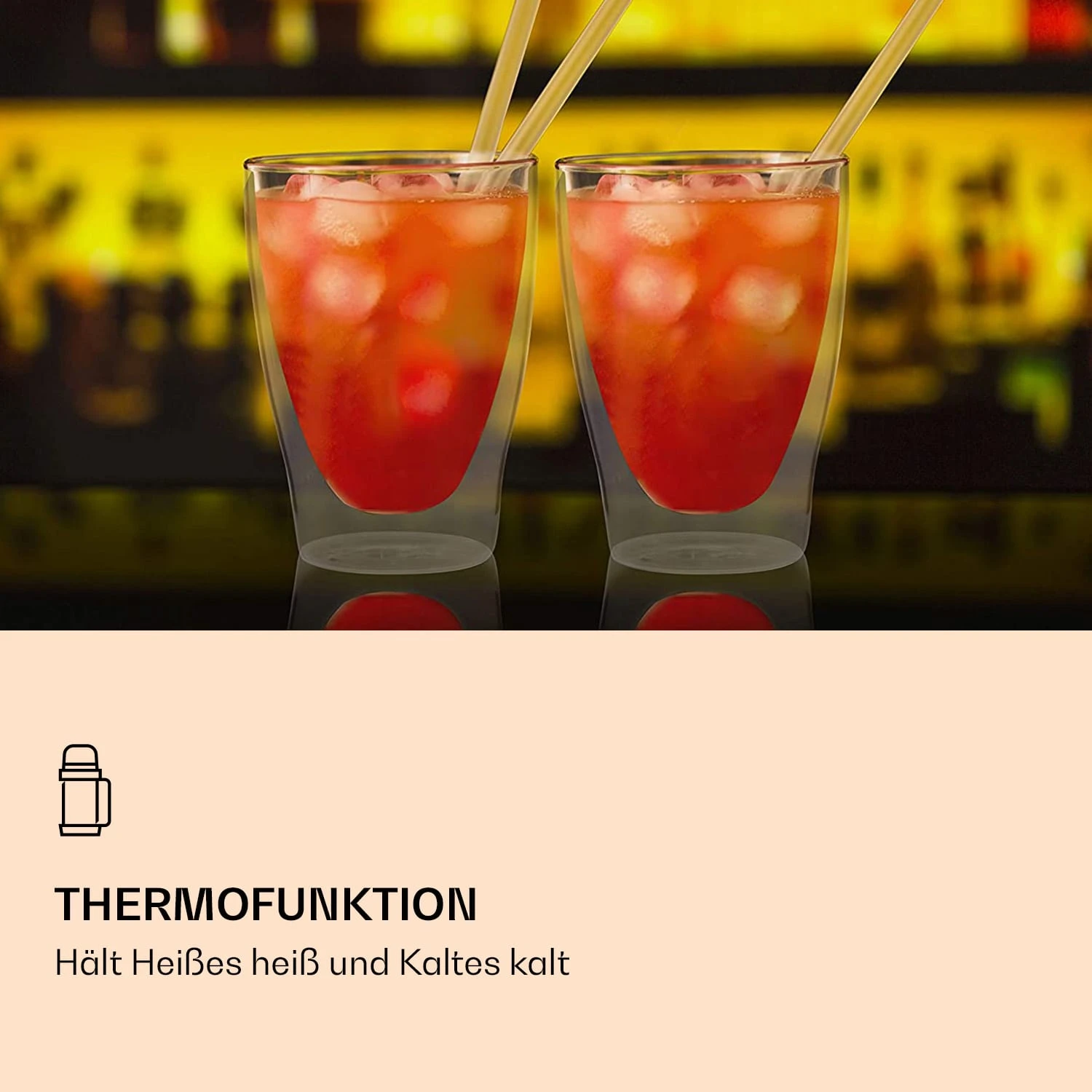 DUOS Doppelwandiges Glas | Thermoglas | 310 Ml | Trinkglas | Espressoglas, Teeglas, Shotglas | Für Heiße Und Kalte Getränke | Borosilikatglas| Hitze- Und Kältebeständig | Handgemacht | Spülmaschinenfest | Schwebe-Effekt 6 DUOS Doppelwandiges Glas | Thermoglas | 310 Ml | Trinkglas | Espressoglas, Teeglas, Shotglas | Für Heiße Und Kalte Getränke | Borosilikatglas| Hitze- Und Kältebeständig | Handgemacht | Spülmaschinenfest | Schwebe-Effekt - Image 4