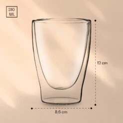 DUOS Doppelwandiges Glas | Thermoglas | 310 Ml | Trinkglas | Espressoglas, Teeglas, Shotglas | Für Heiße Und Kalte Getränke | Borosilikatglas| Hitze- Und Kältebeständig | Handgemacht | Spülmaschinenfest | Schwebe-Effekt 15 DUOS Doppelwandiges Glas | Thermoglas | 310 Ml | Trinkglas | Espressoglas, Teeglas, Shotglas | Für Heiße Und Kalte Getränke | Borosilikatglas| Hitze- Und Kältebeständig | Handgemacht | Spülmaschinenfest | Schwebe-Effekt -Haushaltsgeräte Förderung 10040380 yy 0007 logo