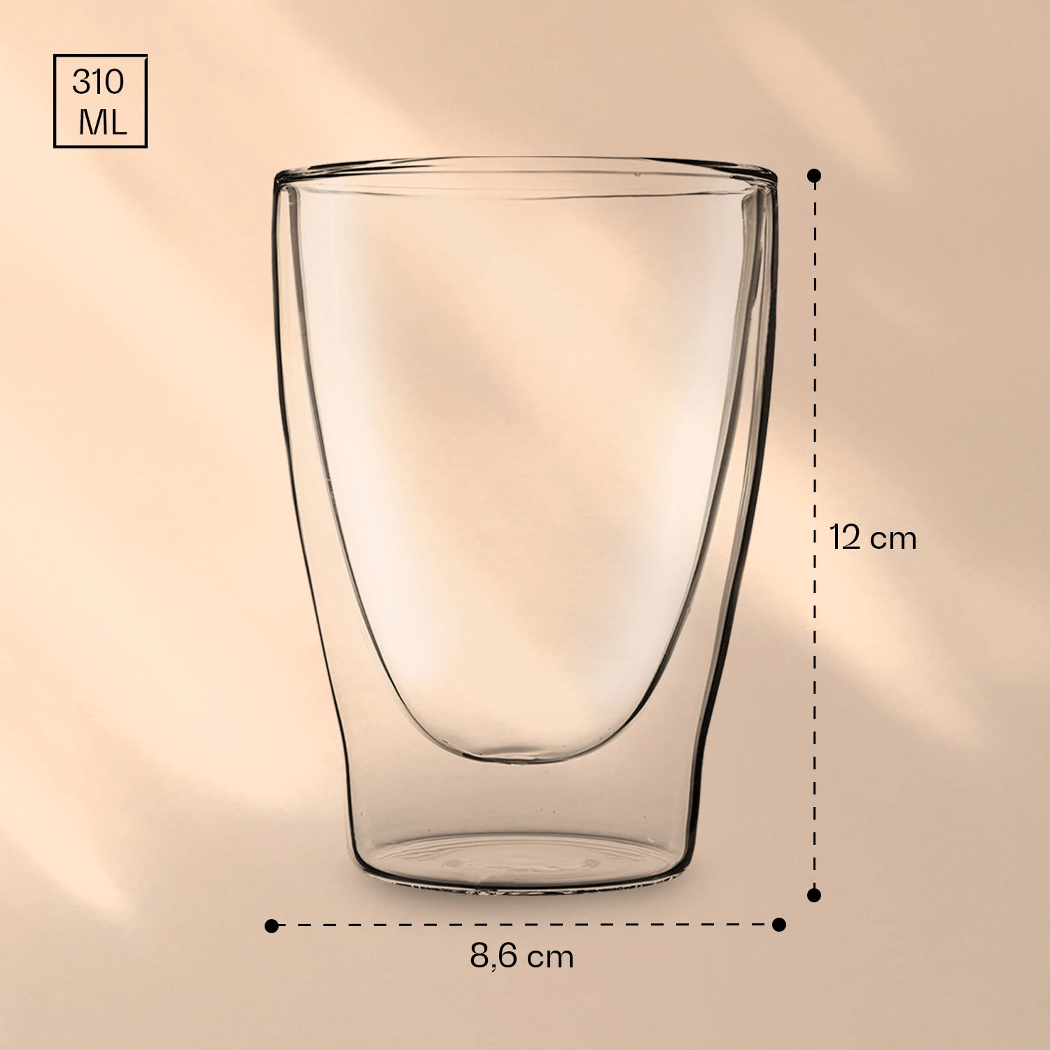 DUOS Doppelwandiges Glas | Thermoglas | 310 Ml | Trinkglas | Espressoglas, Teeglas, Shotglas | Für Heiße Und Kalte Getränke | Borosilikatglas| Hitze- Und Kältebeständig | Handgemacht | Spülmaschinenfest | Schwebe-Effekt 9 DUOS Doppelwandiges Glas | Thermoglas | 310 Ml | Trinkglas | Espressoglas, Teeglas, Shotglas | Für Heiße Und Kalte Getränke | Borosilikatglas| Hitze- Und Kältebeständig | Handgemacht | Spülmaschinenfest | Schwebe-Effekt - Image 7