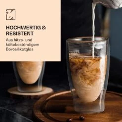 DUOS Doppelwandiges Glas 80, 200, 310, 400 Ml Thermofunktion Inkl. Edelstahl-Löffel -Haushaltsgeräte Förderung 10040399 de 0004 logo
