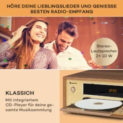 Berklee HiFi Stereo System BT Stereo-Lautsprecher UKW MP3 USB Line-In -Haushaltsgeräte Förderung 10040456 de 0003 usp