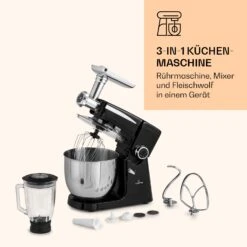 Renata Rossa Küchenmaschine 3-in-1 2000W 2,7PS 5Ltr Edelstahl BPA-frei -Haushaltsgeräte Förderung 10040500 de 0007 logo