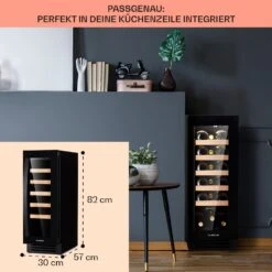Vinovilla 20 Built-In Weinkühlschrank 50l / 20 Flaschen Glastür Edelstahl -Haushaltsgeräte Förderung 10040729 de 0006 logo