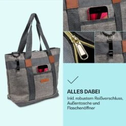 Kühltasche 38 Liter Isoliert Auslaufsicher 3 Tragemöglichkeiten -Haushaltsgeräte Förderung 10040851 de 0005 logo