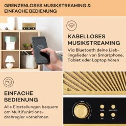 Glastonbury Go Digital-Radio Stereo Akku BT DAB/UKW MP3 USB Line-In -Haushaltsgeräte Förderung 10041150 de 0004 usp