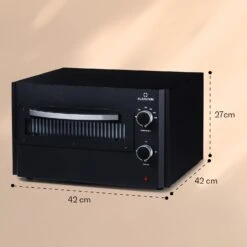 Arezzo Pizza-Ofen Herausnehmbarer Pizza-Stein Stahlgehäuse 1770 W 160 - 400 °C 13 Arezzo Pizza-Ofen Herausnehmbarer Pizza-Stein Stahlgehäuse 1770 W 160 - 400 °C -Haushaltsgeräte Förderung 10041186 yy 0006 dimensions