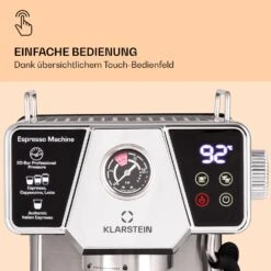 Libeica Espressomaschine 19 Bar Ca. 10 Tassen 1,8 Liter Milchschaum -Haushaltsgeräte Förderung 10041253 de 0003 logo