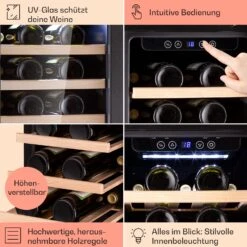 Vinovilla 29 Built-In Weinkühlschrank 81 L / 29 Fl. 1 Zone Glastür Edelstahl -Haushaltsgeräte Förderung 10041309 de 0005 logo