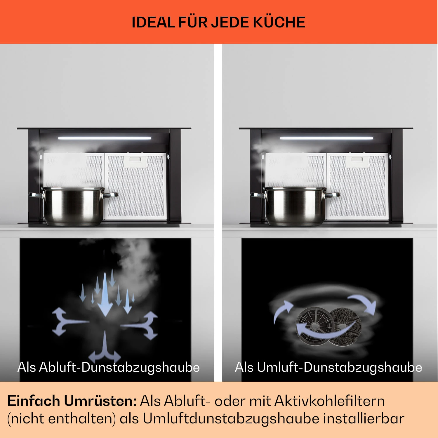 Royal Flush Eco Dunstabzugshaube 60 Cm 576 M³/h A+ 9 Royal Flush Eco Dunstabzugshaube 60 Cm 576 M³/h A+ - Image 7