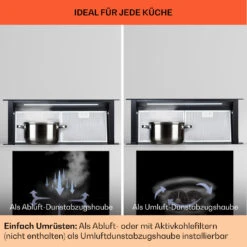 Royal Flush Eco Dunstabzugshaube 90 Cm 576 M³/h A+ -Haushaltsgeräte Förderung 10041349 de 0007 usp