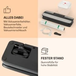 Forli Vakuumierer 75 KPa Inkl. Behälter Beutel Vakuumierschlauch -Haushaltsgeräte Förderung 10041374 de 0007 logo