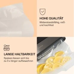 Forli Vakuumierbeutel 2 Rollen Je 28 X 300 Cm Widerstandsfähig Reißfest Kochfest 8 Forli Vakuumierbeutel 2 Rollen Je 28 X 300 Cm Widerstandsfähig Reißfest Kochfest -Haushaltsgeräte Förderung 10041375 de 0003 logo