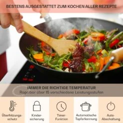 Magnichef 4 Einbaukochfeld Induktion 4 Zonen 7000W Glaskeramik -Haushaltsgeräte Förderung 10041380 de 0005 usp