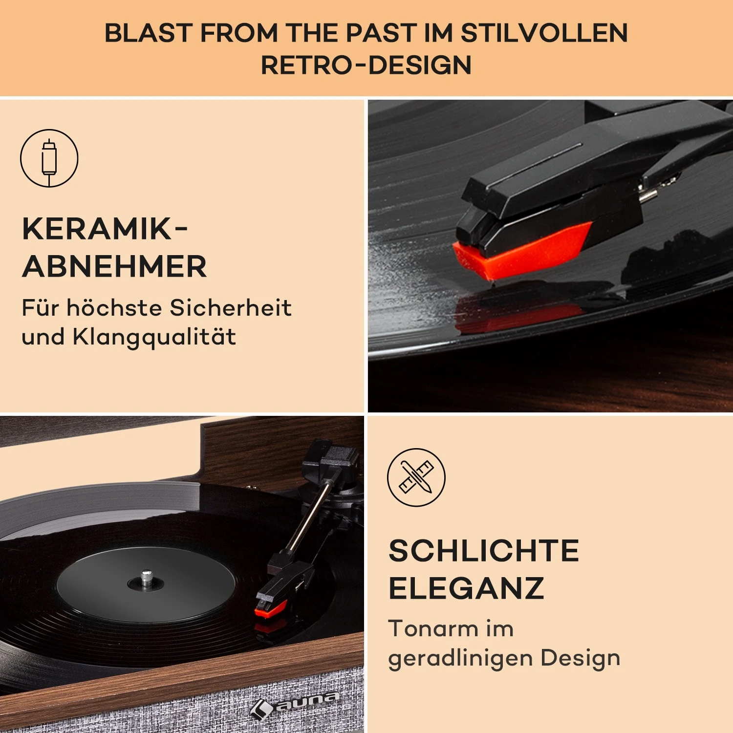 Julie Ann Stereoanlage CD BT USB DAB+/UKW AUX-In 7 Julie Ann Stereoanlage CD BT USB DAB+/UKW AUX-In - Image 5