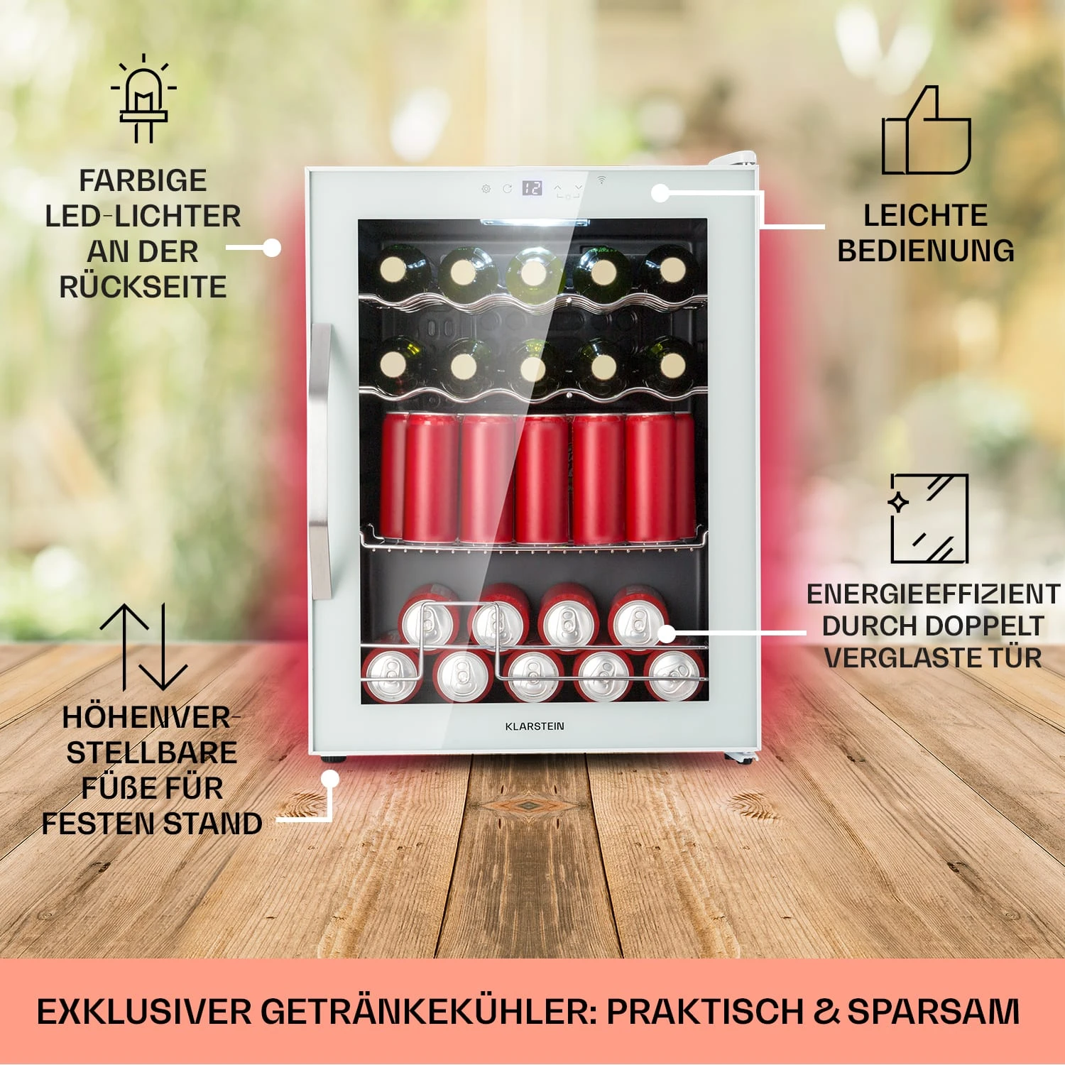 Coachella 60 Kühlschrank 60 Liter WiFi-Funktion Hintergrundbeleuchtung 7 Coachella 60 Kühlschrank 60 Liter WiFi-Funktion Hintergrundbeleuchtung - Image 5