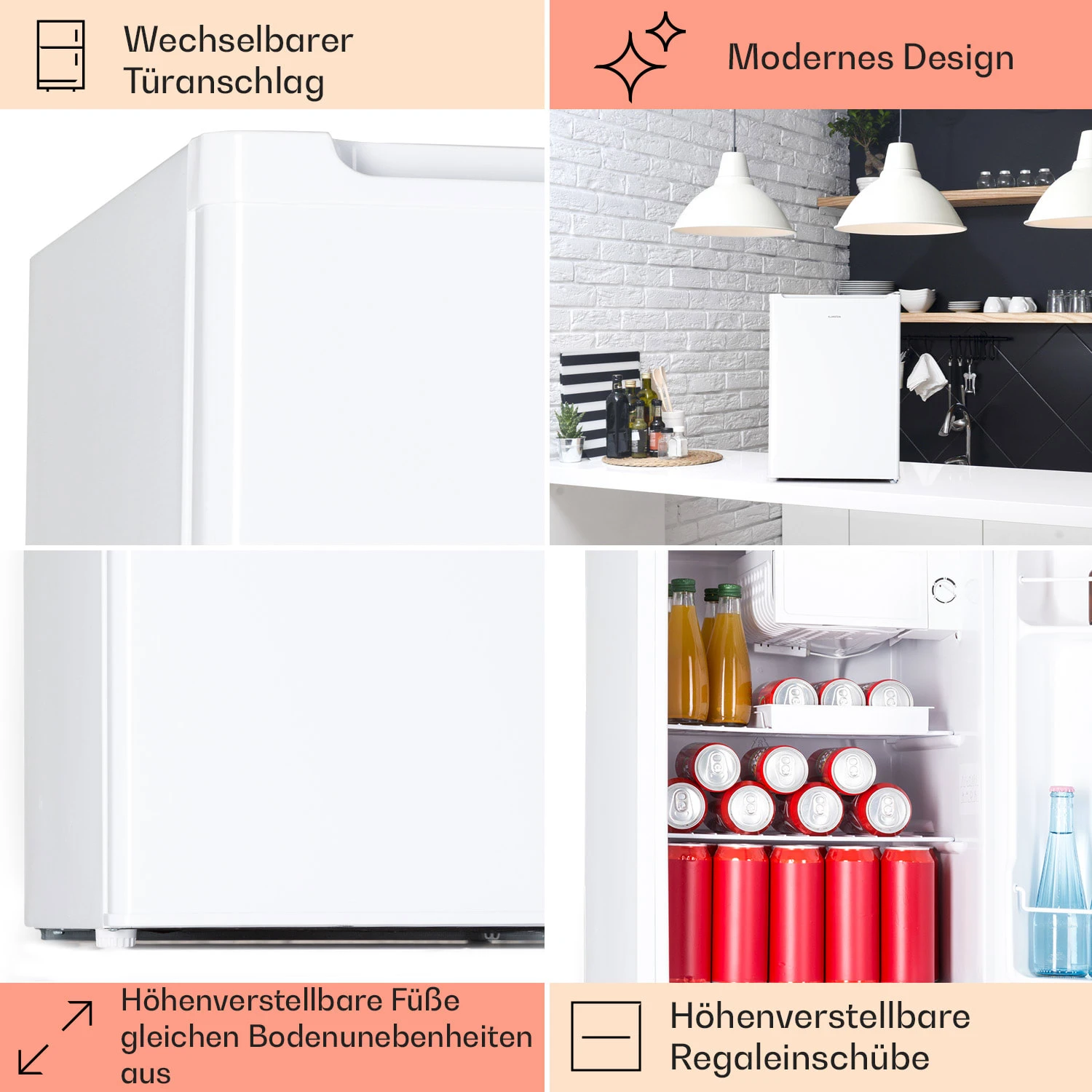 Fargo 67 Kühlschrank Minibar 67 Liter / 4 Liter Gefrierfach Kompakt 7 Fargo 67 Kühlschrank Minibar 67 Liter / 4 Liter Gefrierfach Kompakt - Image 5