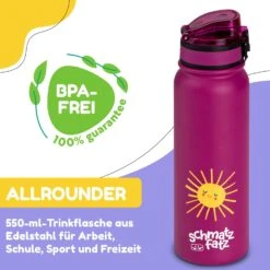 Wakaba Thermosflasche 550 Ml Edelstahl Tritan BPA-frei -Haushaltsgeräte Förderung 10045264 de 0002 usp
