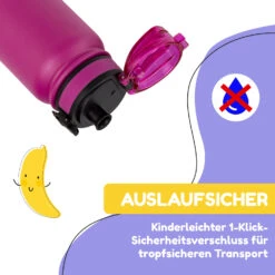 Wakaba Thermosflasche 550 Ml Edelstahl Tritan BPA-frei -Haushaltsgeräte Förderung 10045264 de 0003 usp