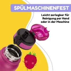Wakaba Thermosflasche 550 Ml Edelstahl Tritan BPA-frei -Haushaltsgeräte Förderung 10045264 de 0004 usp