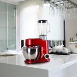 Carina Rossa Set 800W Küchenmaschine Plus 1,5L Blender Krug -Haushaltsgeräte Förderung 60000778 yy 0009 ambient Klarstein SET Carina Rossa Kuechenmaschine reedit