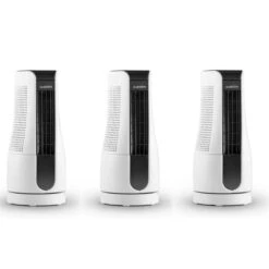 Skyscraper Office Tischventilator 3er-Set Säulenventilator 16W Weiß