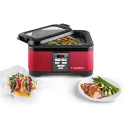 Tastemaker Sous Vide Garer Mit Foodlocker Slim Vakuumierer Und Vakuumierfolien-Rolle Komplett-Set -Haushaltsgeräte Förderung 60001816 yy 0003 ambient 02 Klarstein Tastemaker Sous Vide Garer
