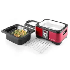 Tastemaker Sous Vide Garer Mit Foodlocker Slim Vakuumierer Und Vakuumierfolien-Rolle Komplett-Set -Haushaltsgeräte Förderung 60001816 yy 0005 ambient 03 Klarstein Tastemaker Sous Vide Garer