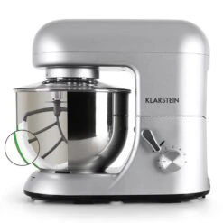 Bella Argentea Komplettset Küchenmaschine + Zusatzschüssel Silber 10 Bella Argentea Komplettset Küchenmaschine + Zusatzschüssel Silber -Haushaltsgeräte Förderung 60001830 yy 0003 detail Klarstein Bella Argentea Kuechenmaschine reedit